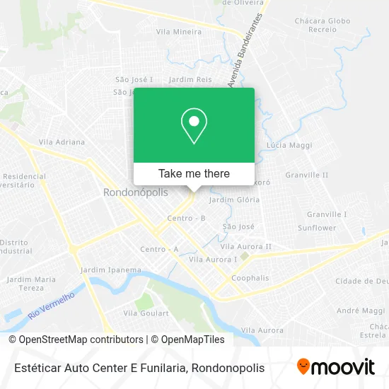 Estéticar Auto Center E Funilaria map