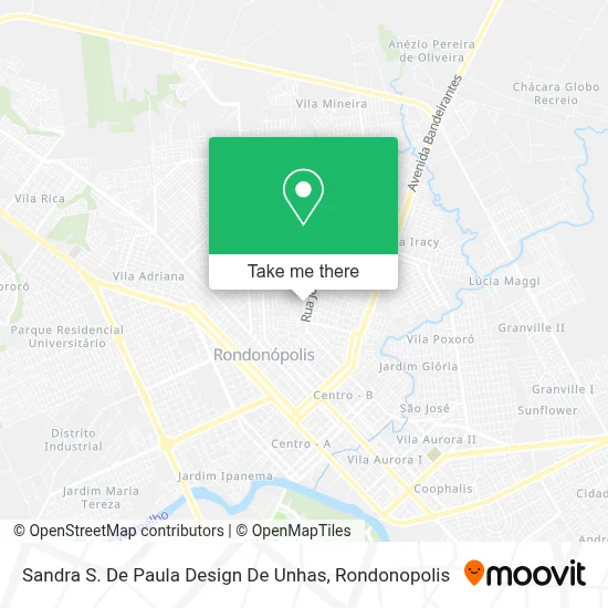 Sandra S. De Paula Design De Unhas map
