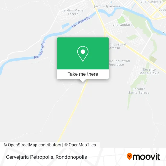Cervejaria Petropolis map