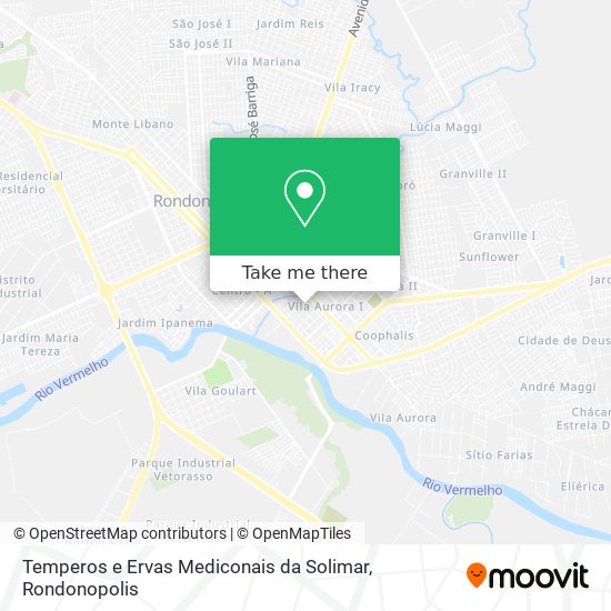 Temperos e Ervas Mediconais da Solimar map