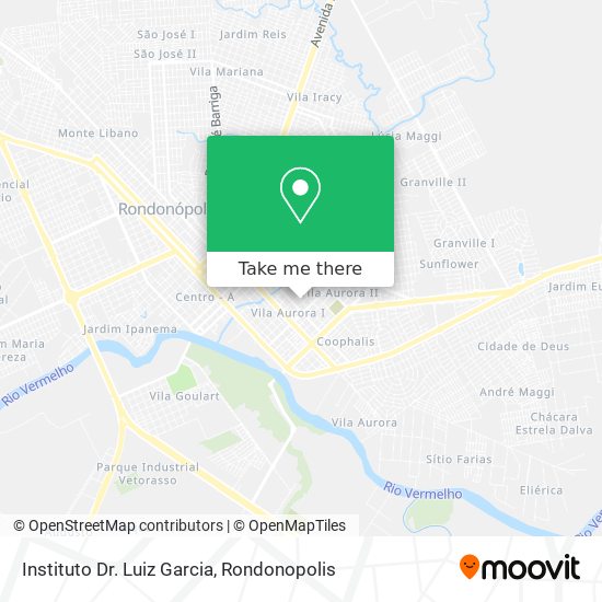 Instituto Dr. Luiz Garcia map