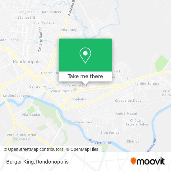 Burger King map