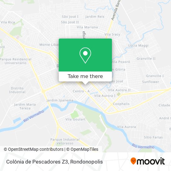 Colônia de Pescadores Z3 map