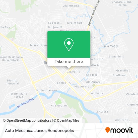 Auto Mecanica Junior map