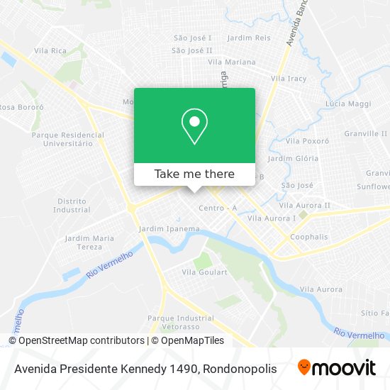 Avenida Presidente Kennedy 1490 map