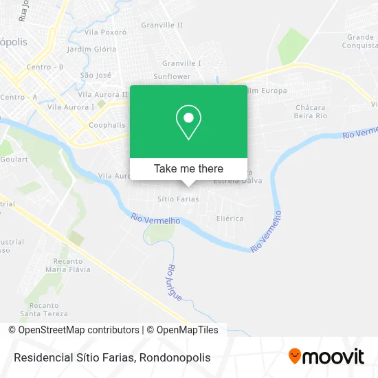 Residencial Sítio Farias map