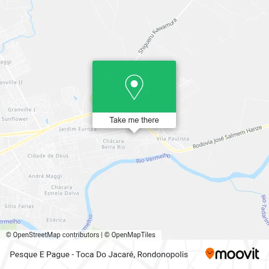 Pesque E Pague - Toca Do Jacaré map