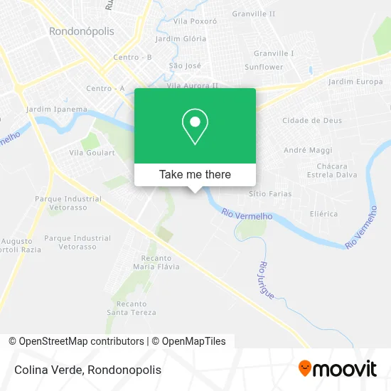Colina Verde map