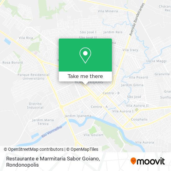 Restaurante e Marmitaria Sabor Goiano map