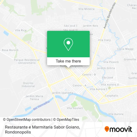 Restaurante e Marmitaria Sabor Goiano map