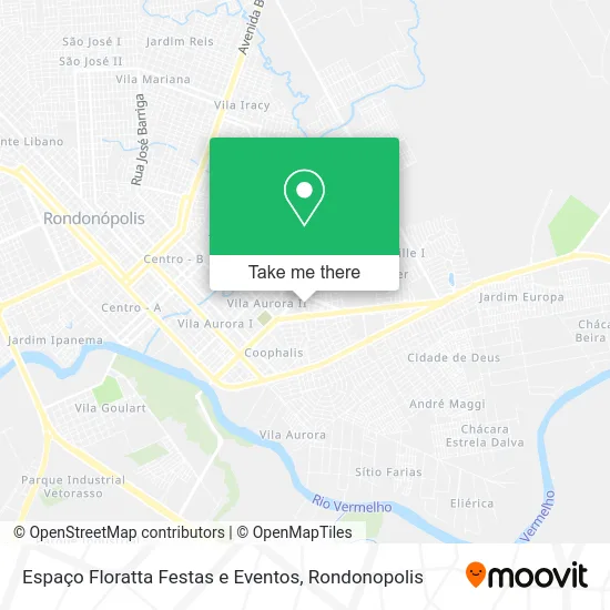 Espaço Floratta Festas e Eventos map