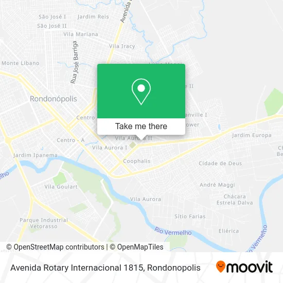 Avenida Rotary Internacional 1815 map