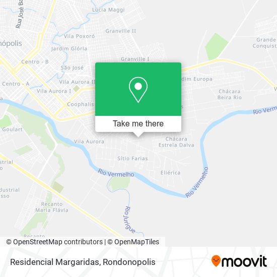 Mapa Residencial Margaridas