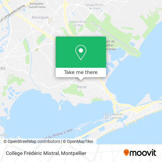 Collège Frédéric Mistral map
