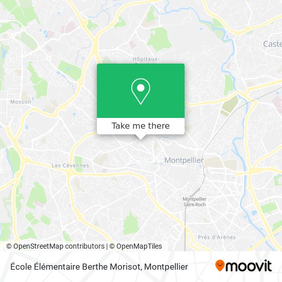 École Élémentaire Berthe Morisot map