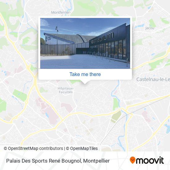 Palais Des Sports René Bougnol map