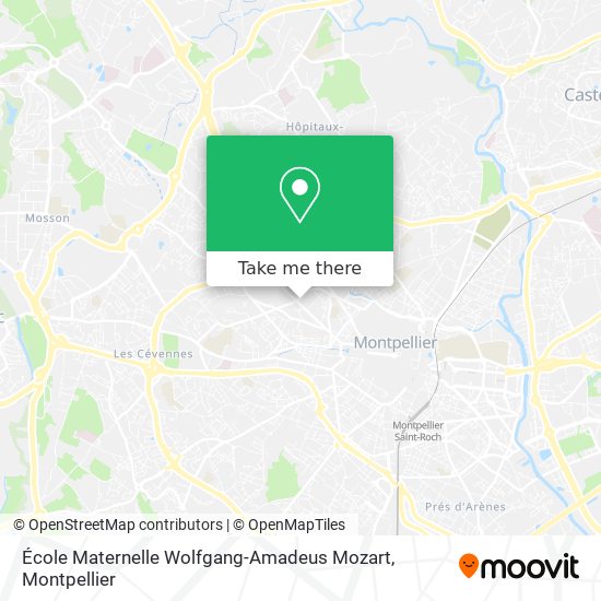 École Maternelle Wolfgang-Amadeus Mozart map
