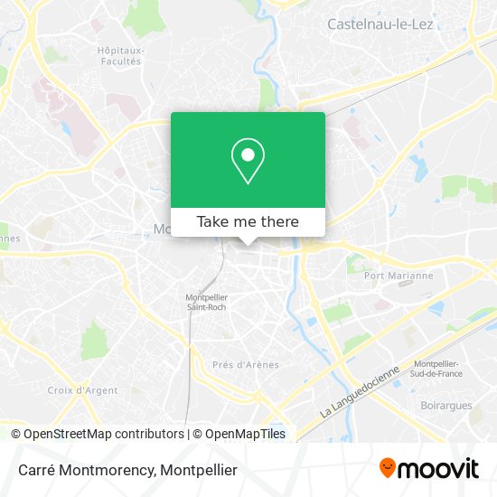 Carré Montmorency map