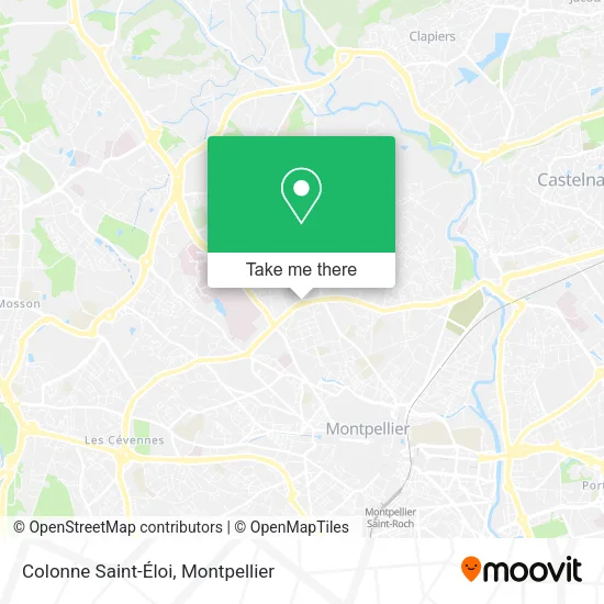 Colonne Saint-Éloi map