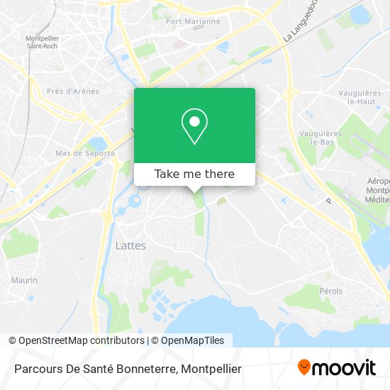 Parcours De Santé Bonneterre map