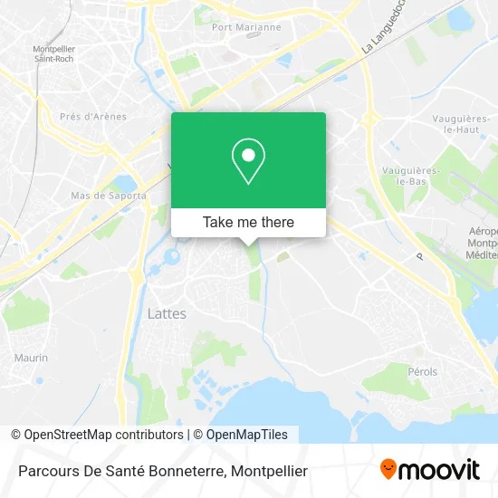 Parcours De Santé Bonneterre map