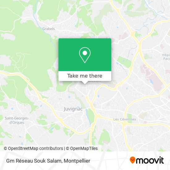 Gm Réseau Souk Salam map