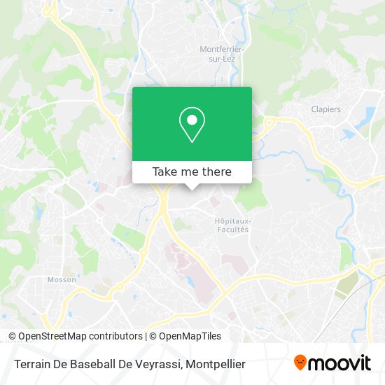 Terrain De Baseball De Veyrassi map