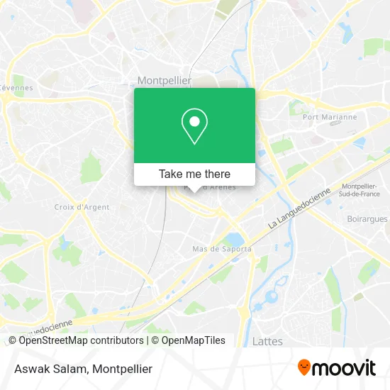 Aswak Salam map