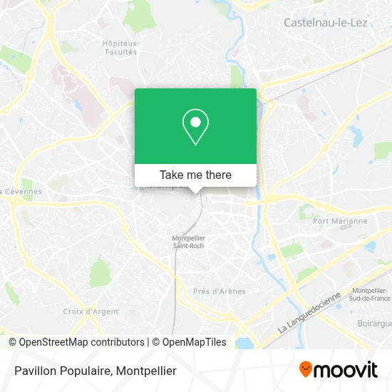 Pavillon Populaire map