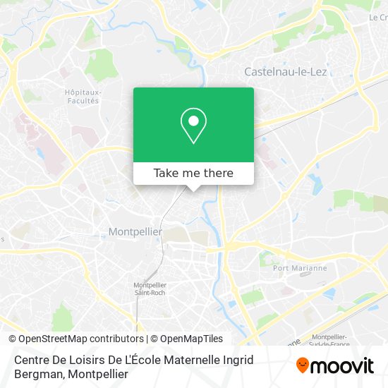 Centre De Loisirs De L'École Maternelle Ingrid Bergman map
