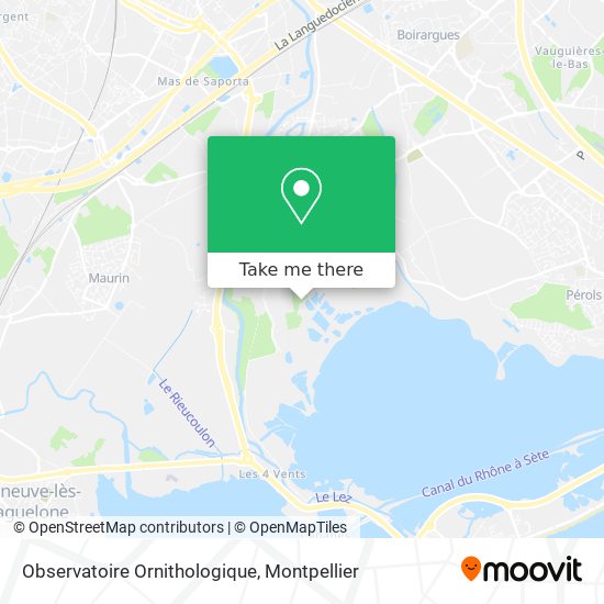 Observatoire Ornithologique map