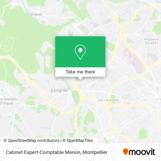 Cabinet Expert-Comptable Menon map