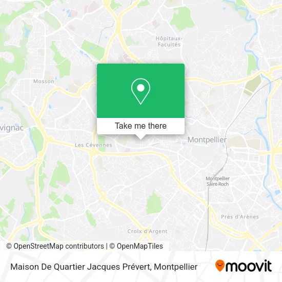 Maison De Quartier Jacques Prévert map