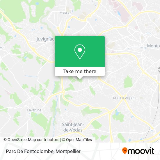 Parc De Fontcolombe map