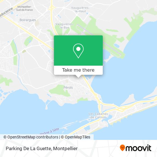 Parking De La Guette map