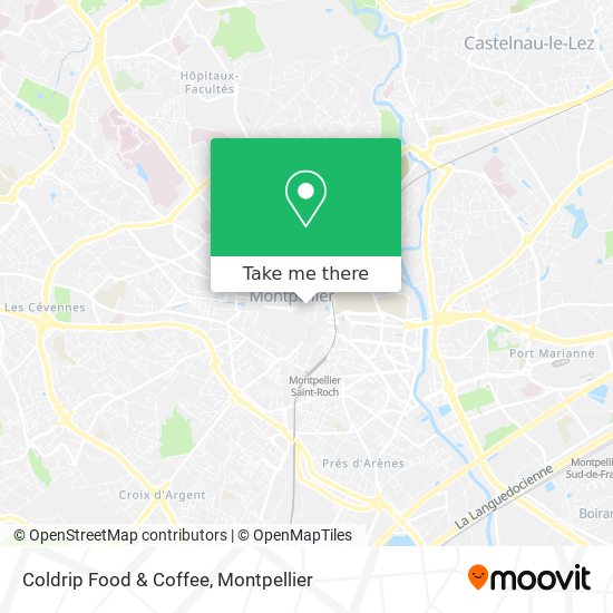 Coldrip Food & Coffee map