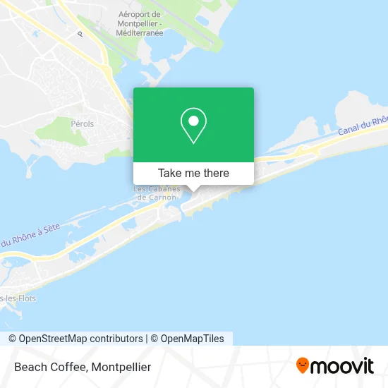 Beach Coffee map