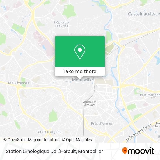 Station Œnologique De L'Hérault map