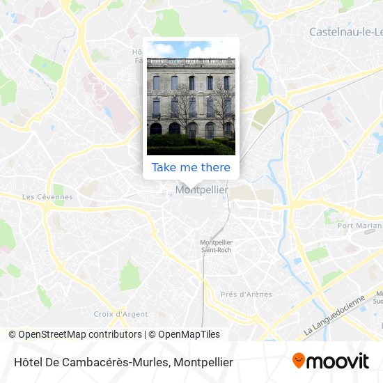 Hôtel De Cambacérès-Murles map