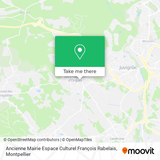 Ancienne Mairie Espace Culturel François Rabelais map