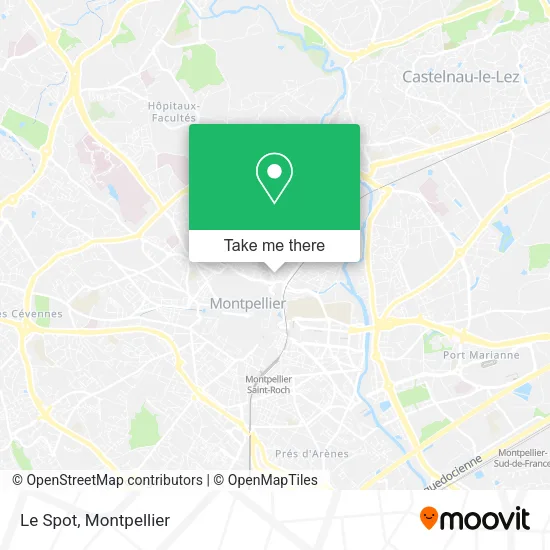 Le Spot map