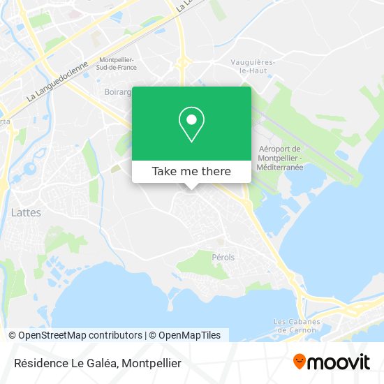 Résidence Le Galéa map