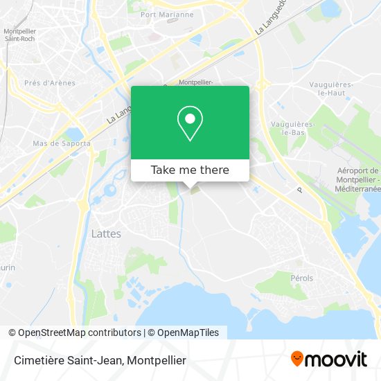 Cimetière Saint-Jean map