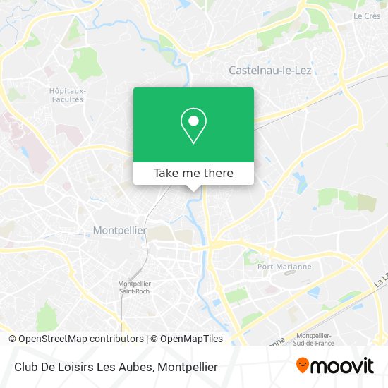 Club De Loisirs Les Aubes map