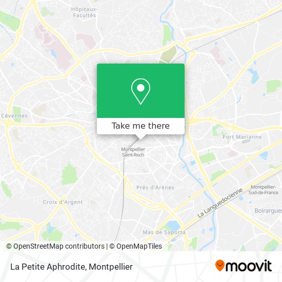 La Petite Aphrodite map