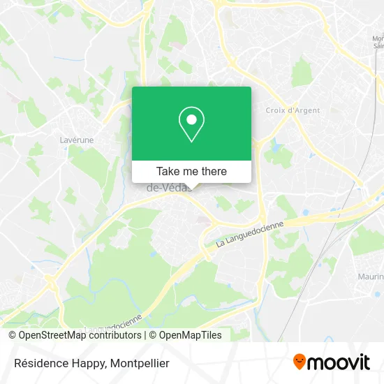 Résidence Happy map