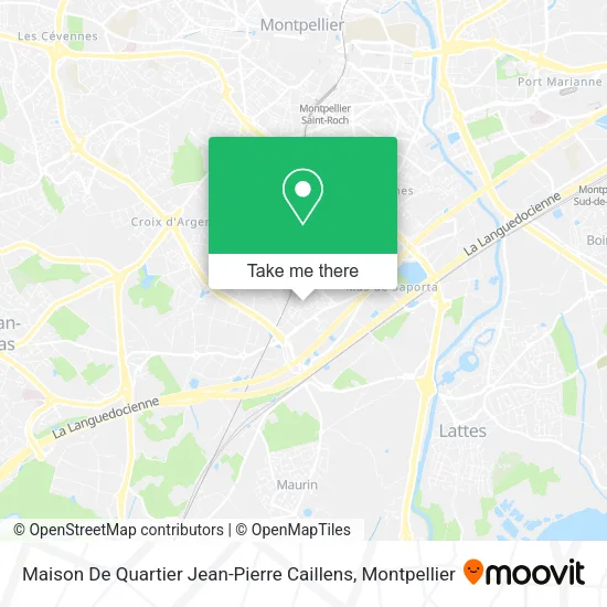 Maison De Quartier Jean-Pierre Caillens map
