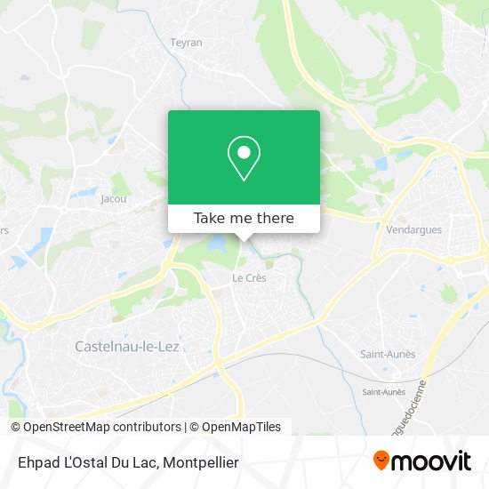Ehpad L'Ostal Du Lac map