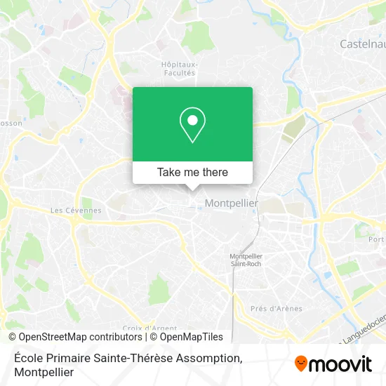 École Primaire Sainte-Thérèse Assomption map