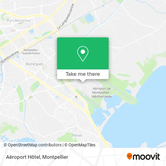 Aéroport Hôtel map